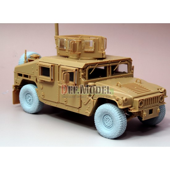 1/35 M1151 HMMWV MT/R Sagged Wheels Set for Academy kit C13415 (5 wheels) 1/35 M1151 HMMWV MT/R Sagged Wheels Set for Academy kit C13415 (5 wheels)