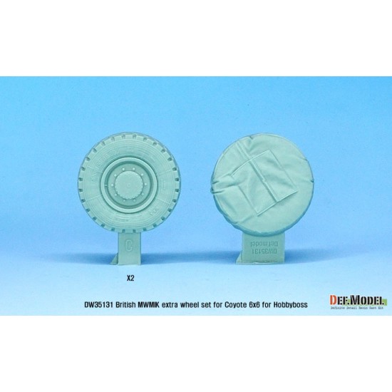 1/35 British MWMIK 6X6 Coyote Extra Sagged Wheel set for HobbyBoss kits 1/35 British MWMIK 6X6 Coyote Extra Sagged Wheel set for HobbyBoss kits