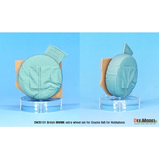 1/35 British MWMIK 6X6 Coyote Extra Sagged Wheel set for HobbyBoss kits 1/35 British MWMIK 6X6 Coyote Extra Sagged Wheel set for HobbyBoss kits