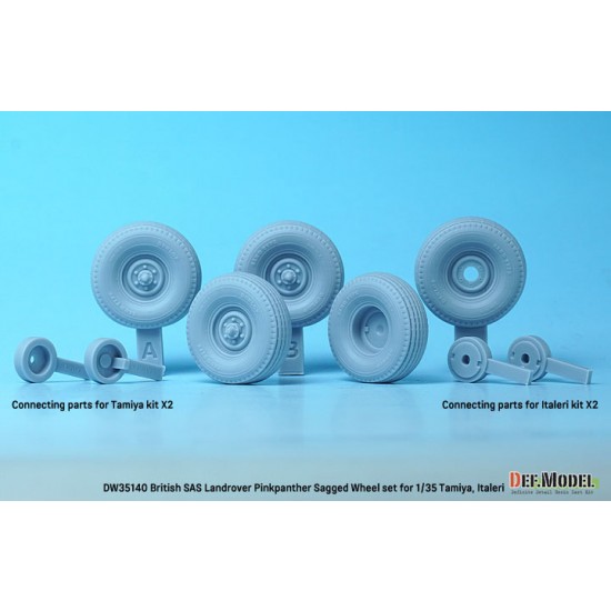 1/35 British SAS Landrover Pinkpanther Wheel set for Tamiya/italeri kits 1/35 British SAS Landrover Pinkpanther Wheel set for Tamiya/italeri kits