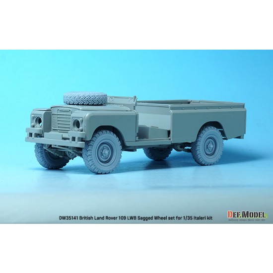 1/35 British Land Rover 109 LWB Wheel set for italeri kits 1/35 British Land Rover 109 LWB Wheel set for italeri kits