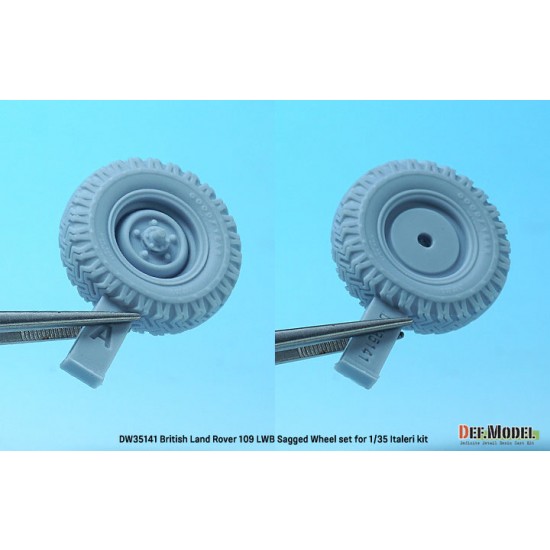 1/35 British Land Rover 109 LWB Wheel set for italeri kits 1/35 British Land Rover 109 LWB Wheel set for italeri kits