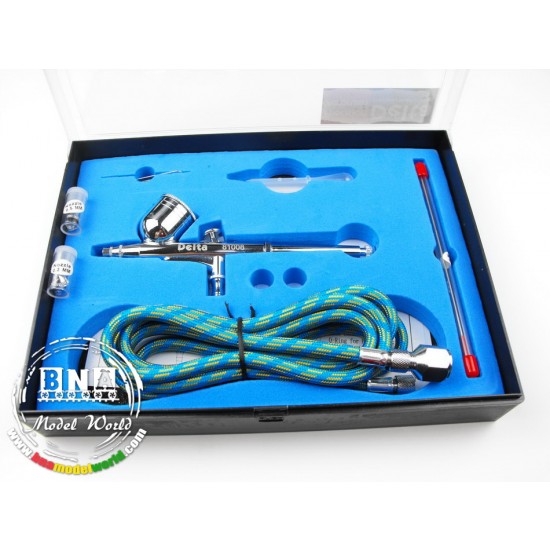 Precision Dual Action Airbrush kit w/7ml Paint Cup