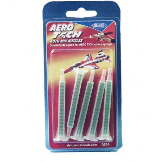 Aero Tech Auto Mix Nozzle Pack for #AC15 (5pcs) Aero Tech Auto Mix Nozzle Pack for #AC15 (5pcs)