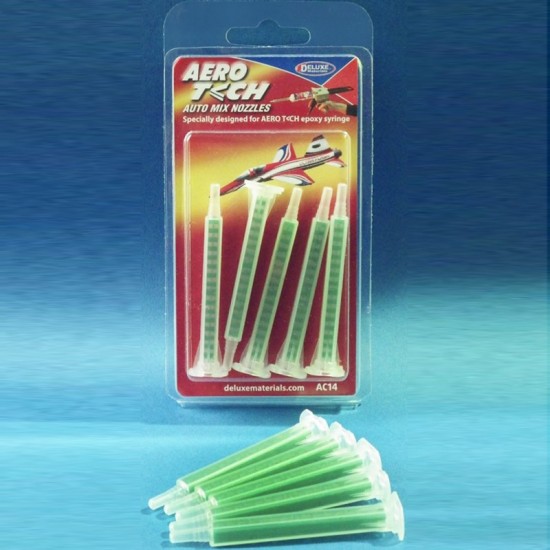 Aero Tech Auto Mix Nozzle Pack for #AC15 (5pcs) Aero Tech Auto Mix Nozzle Pack for #AC15 (5pcs)
