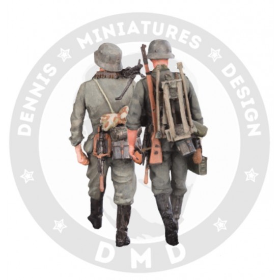 1/35 Mannschaft V Schw.MG.Trupp (2 figures) 1/35 Mannschaft V Schw.MG.Trupp (2 figures)