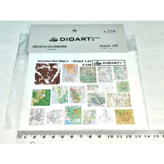 1/35 Modern Australian, Nam Maps 2 (full color x 2 sheets, bond) 1/35 Modern Australian, Nam Maps 2 (full color x 2 sheets, bond)