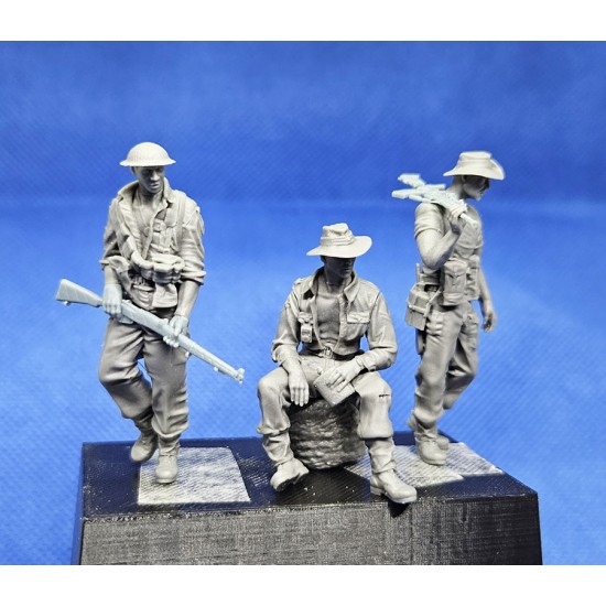 1/35 WWII Australian Soldiers, Southeast Asia [Exclusive at BNA]