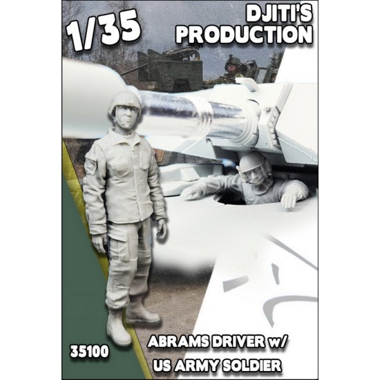 1/35 Abrams Driver w/US Soldier 1/35 Abrams Driver w/US Soldier