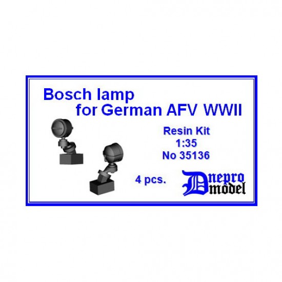 1/35 WWII German AFV Bosch Lamp 1/35 WWII German AFV Bosch Lamp