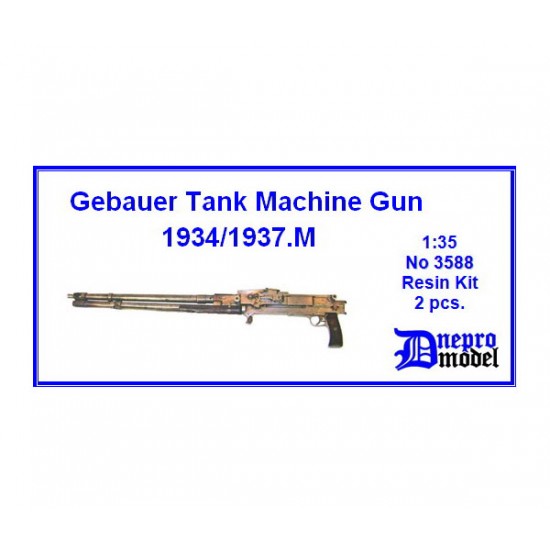 1/35 Gebauer Tank Machine Gun 1934/37.M
