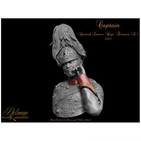 1/10 Captain Spanish Lancer Reg Farnesio 1885 Bust