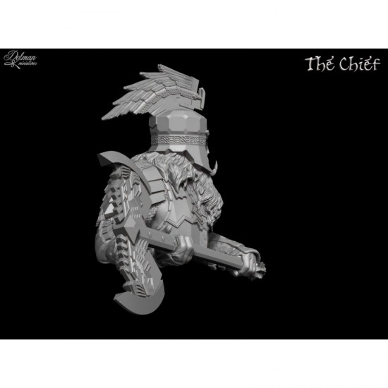 1/10 The Chief Bust with Helmet
