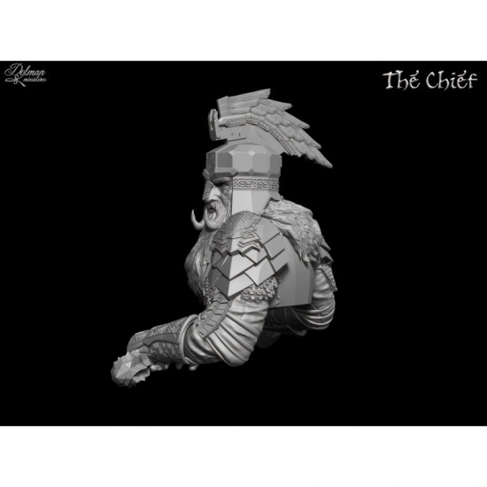 1/10 The Chief Bust with Helmet
