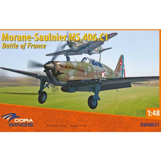 1/48 Morane-Saulnier MS.406C.1 1/48 Morane-Saulnier MS.406C.1