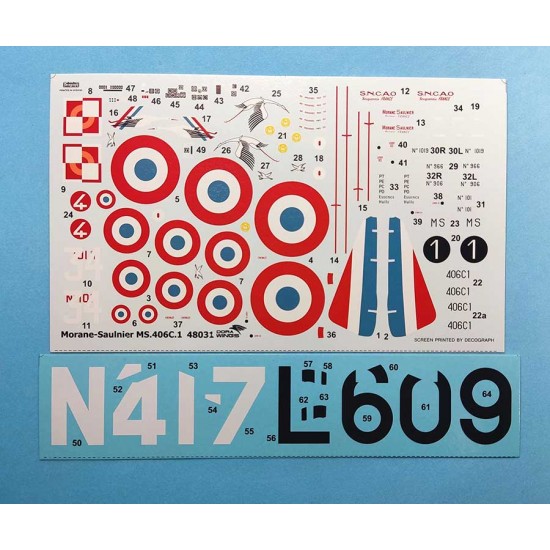 1/48 Morane-Saulnier MS.406C.1 1/48 Morane-Saulnier MS.406C.1