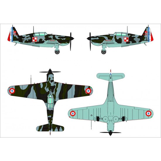 1/48 Morane-Saulnier MS.406C.1 1/48 Morane-Saulnier MS.406C.1