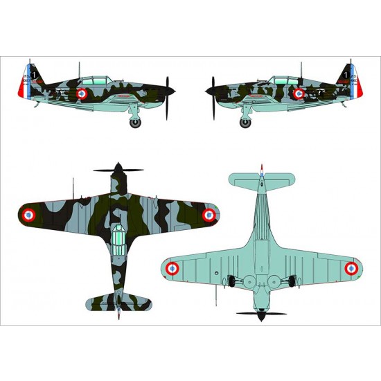1/48 Morane-Saulnier MS.406C.1 1/48 Morane-Saulnier MS.406C.1