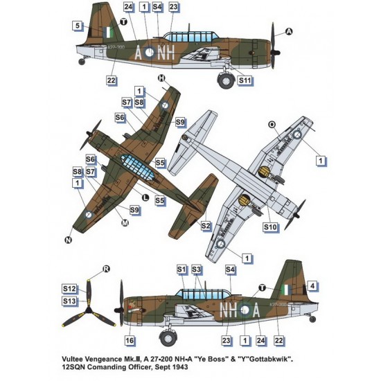 1/48 Vultee Vengeance Mk.II Dive Bomber 1/48 Vultee Vengeance Mk.II Dive Bomber
