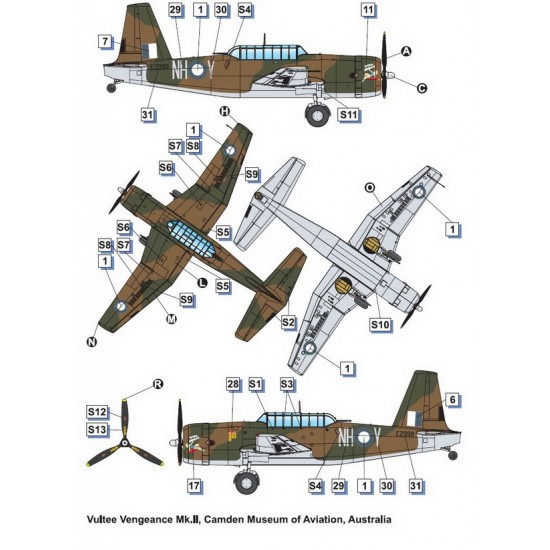 1/48 Vultee Vengeance Mk.II Dive Bomber 1/48 Vultee Vengeance Mk.II Dive Bomber