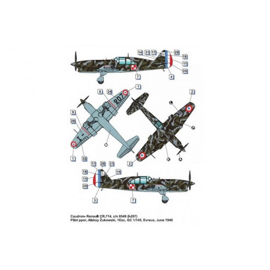 1/48 Caudron -Renault CR.714C.1 Early 1/48 Caudron -Renault CR.714C.1 Early