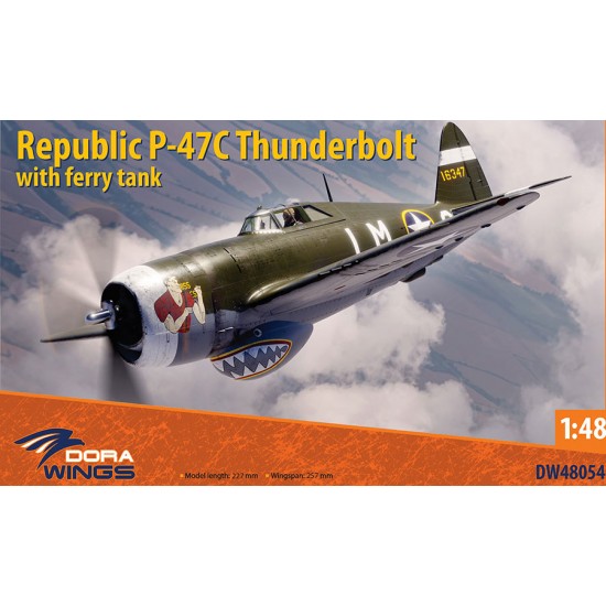 1/48 Republic P-47C Thunderbolt with Ferry Tank 1/48 Republic P-47C Thunderbolt with Ferry Tank