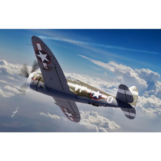 1/48 Republic P-47C-2 Thunderbolt Fighter-bomber 1/48 Republic P-47C-2 Thunderbolt Fighter-bomber