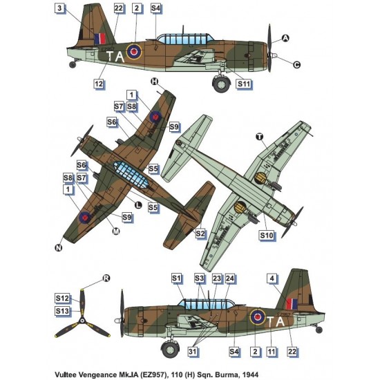 1/72 Vultee Vengeance Mk.I Dive Bomber 1/72 Vultee Vengeance Mk.I Dive Bomber