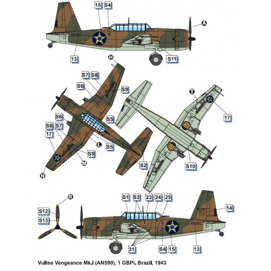 1/72 Vultee Vengeance Mk.I Dive Bomber 1/72 Vultee Vengeance Mk.I Dive Bomber