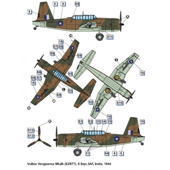 1/72 Vultee Vengeance Mk.I Dive Bomber 1/72 Vultee Vengeance Mk.I Dive Bomber