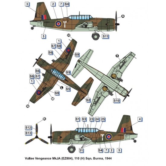 1/72 Vultee Vengeance Mk.I Dive Bomber 1/72 Vultee Vengeance Mk.I Dive Bomber