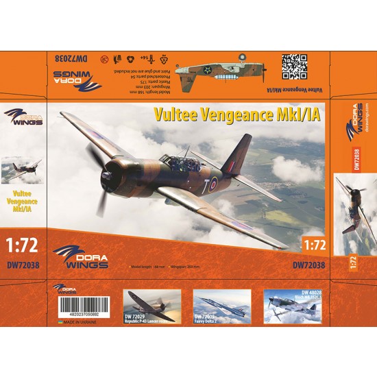 1/72 Vultee Vengeance Mk.I Dive Bomber 1/72 Vultee Vengeance Mk.I Dive Bomber