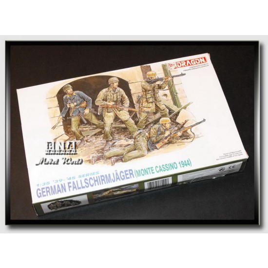 1/35 Infantry German Fallschirmjager (Monte Cassino 1944) 1/35 Infantry German Fallschirmjager (Monte Cassino 1944)
