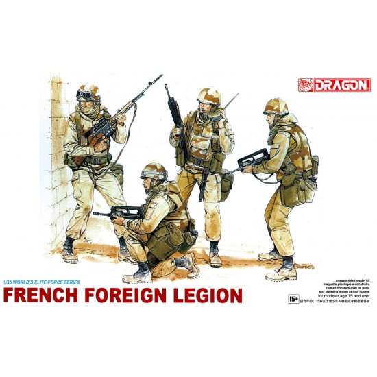 1/35 French Foreign Legion (4 figures) 1/35 French Foreign Legion (4 figures)