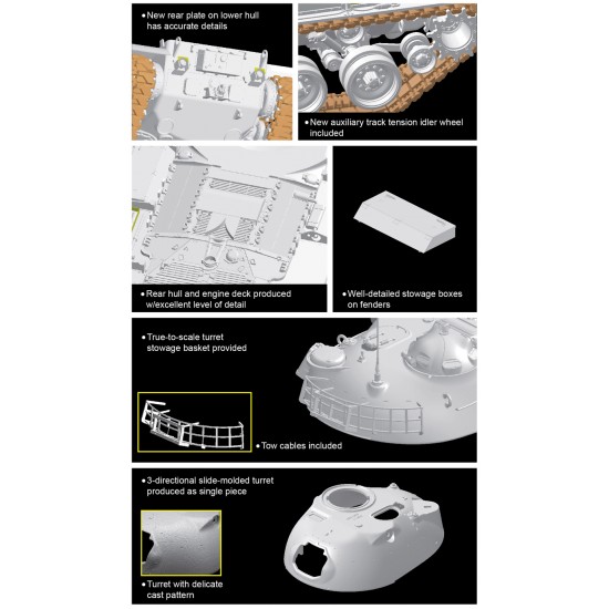 1/35 Modern AFV Series - M48A1 Patton [Smart Kit]