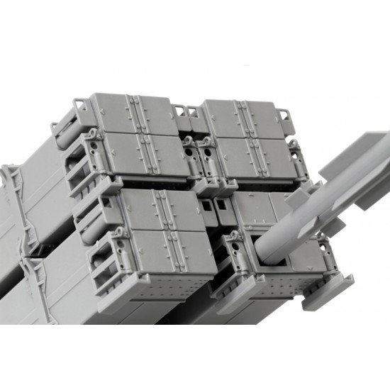 1/35 MIM-104F Patriot Surface-To-Air Missile (SAM) System PAC-3 M901 Launching Station 1/35 MIM-104F Patriot Surface-To-Air Missile (SAM) System PAC-3 M901 Launching Station