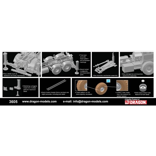 1/35 M1120 Terminal High Altitude Area Defense Missile Launcher 1/35 M1120 Terminal High Altitude Area Defense Missile Launcher