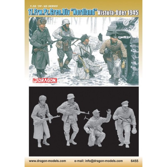 1/35 11.Frw.Pz.Gren.Div Nordland Vistula-Oder 1945 1/35 11.Frw.Pz.Gren.Div Nordland Vistula-Oder 1945