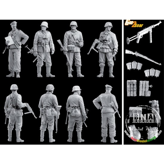 1/35 German Fighting Elite in the East (4 Figures) 1/35 German Fighting Elite in the East (4 Figures)