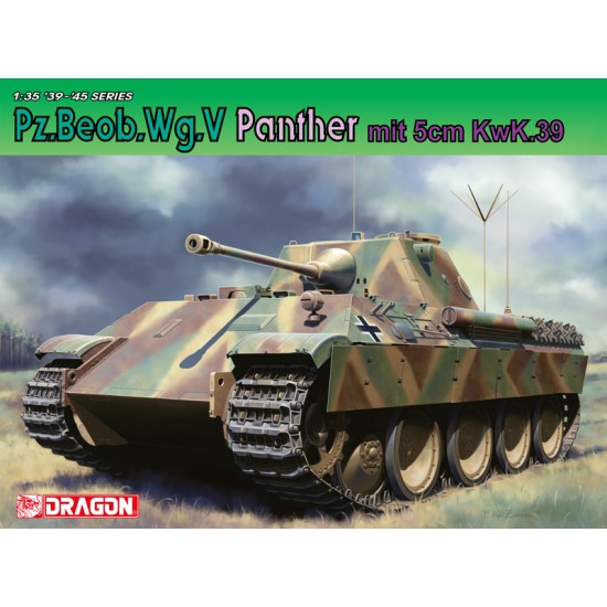 1/35 PzBeob.Wg.V Panther mit 5cm KwK.39 1/35 PzBeob.Wg.V Panther mit 5cm KwK.39