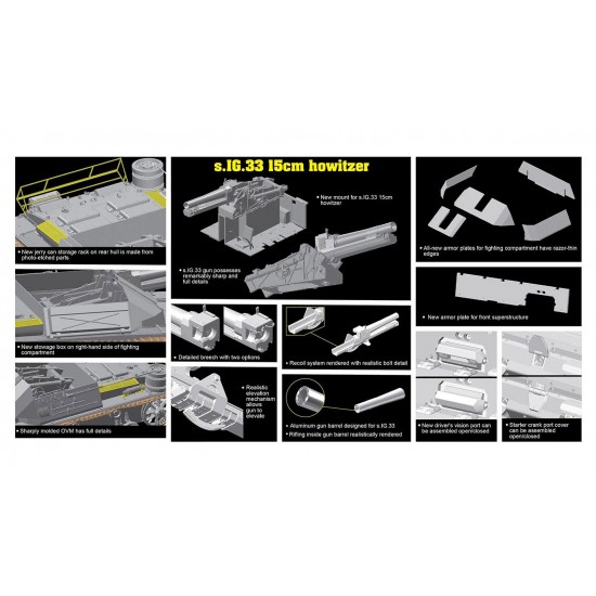 1/35 DAK 15cm s.IG.33 auf FgstPz.III 1/35 DAK 15cm s.IG.33 auf FgstPz.III