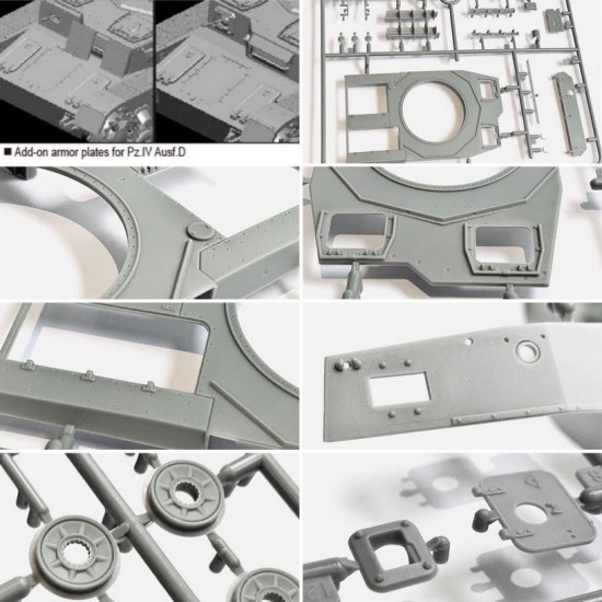 1/35 PzKpfw.IV Ausf.D DAK Tropical Version [Premium Edition]