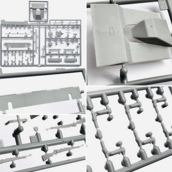 1/35 Sd.Kfz.251/1 Ausf.D w/Night Vision Falke 1/35 Sd.Kfz.251/1 Ausf.D w/Night Vision Falke