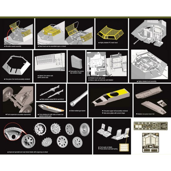 1/35 SdKfz.251/23 Ausf.D Reconnaissance Vehicle 1/35 SdKfz.251/23 Ausf.D Reconnaissance Vehicle