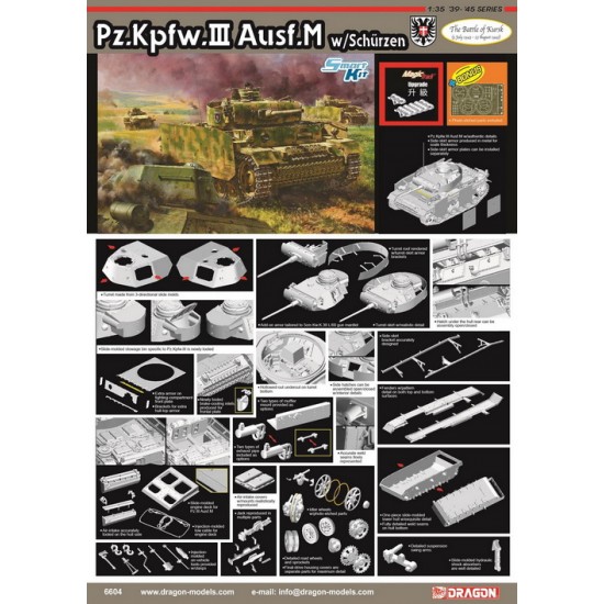 1/35 Panzer Tank Collection Box The Battle of Kursk (3 kits)