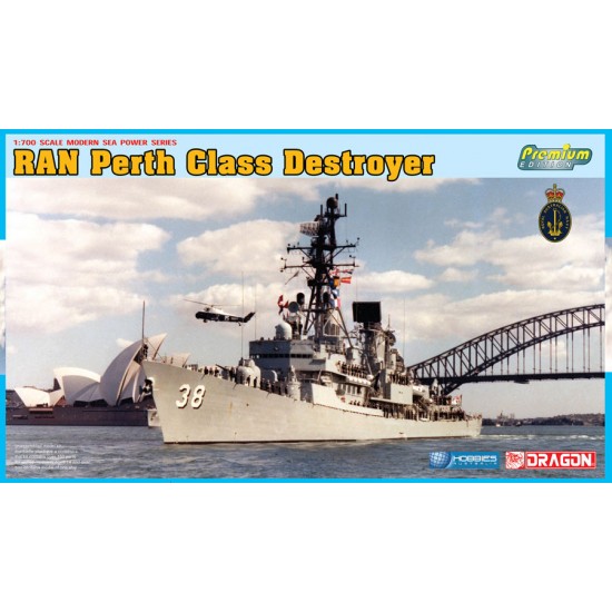1/700 RAN HMAS Perth D-38 1/700 RAN HMAS Perth D-38