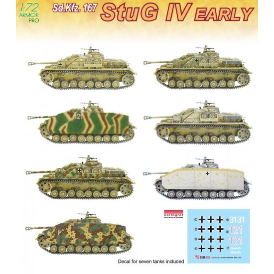 Dragon Armor 60069 StuG IV Early Production - Char 1/72 - Brigade 912 Kurland