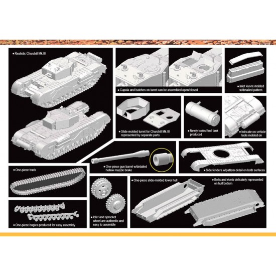 1/72 British Churchill Mk.III Infantry Tank 1/72 British Churchill Mk.III Infantry Tank