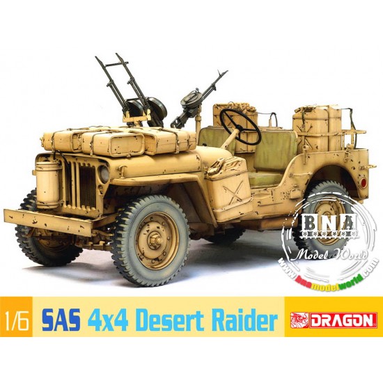 1/6 SAS 1/4 Ton 4x4 Truck Desert Raider 1/6 SAS 1/4 Ton 4x4 Truck Desert Raider