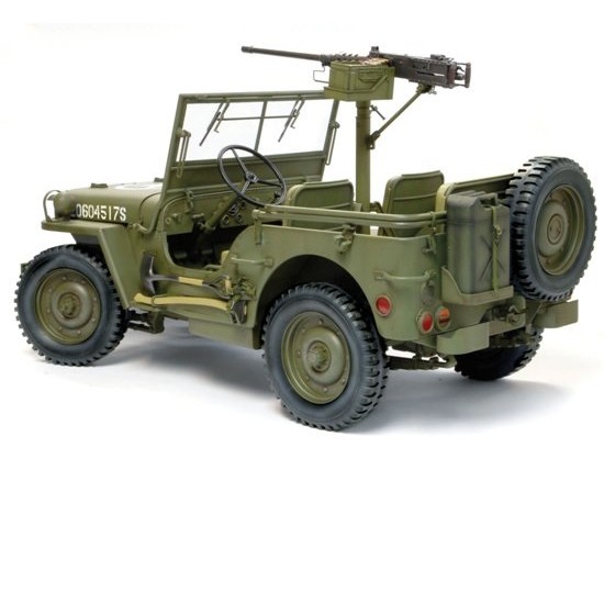 1/6 1/4-Ton 4x4 Truck w/M2 .50-cal Machine Gun 1/6 1/4-Ton 4x4 Truck w/M2 .50-cal Machine Gun